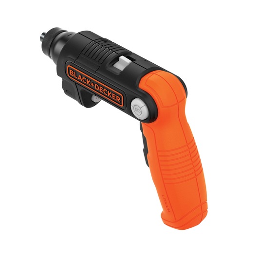 Profile of 4 volt MAX lithium ion lightdriver cordless screwdriver.
