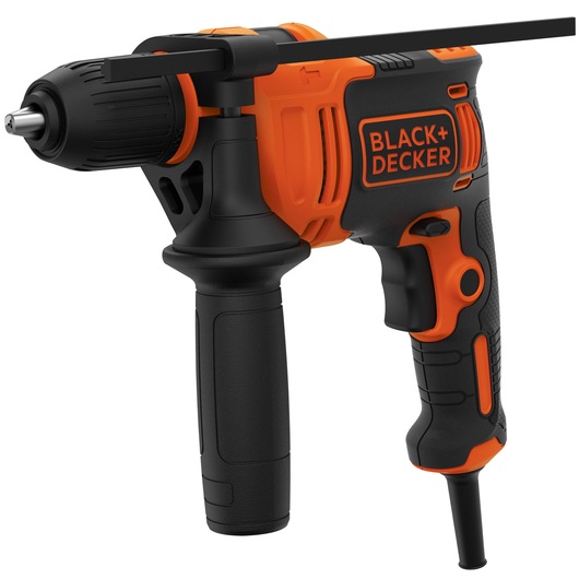 Profile of 6.5 ampere 1.5 inch hammer drill.